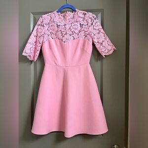 Valentino Lace Mini Dress Pink Size 4